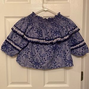 Off the shoulder blouse